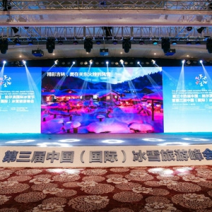 第三十四届中国·哈尔滨国际冰雪节暨第三届中国(国际)冰雪旅游峰会召开