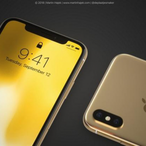 新iPhone X/X Plus金色版渲染图：黑金最有爱