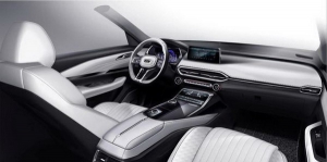 众泰新款SUV内饰预告图曝光 中控台配悬浮大屏