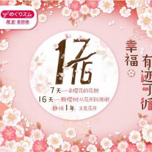 花王“樱花季”幸福有迹可循