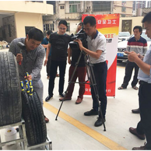 《车安保驾》轮胎安全卫士乘和暖春风度广东普宁