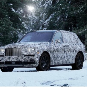 品牌首款SUV 劳斯莱斯库里南将于5月10日亮相