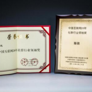 “中国互联网20年暨大国品牌1000强”落幕 顺逛斩获三项大奖