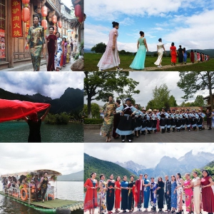 行走的旗袍艺术第2站——走进丽江落幕