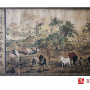 广州华逸：神笔丹青郎世宁款《百骏图》赏析