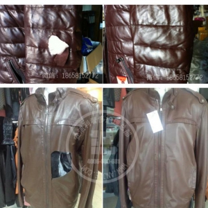 杭州皮衣破口修补换皮，羽绒皮皮夹克破了怎么办？