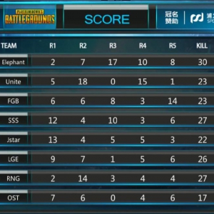 NEST2018 PUBG淘汰赛正式来袭，RNG战队小叮当恐怖连击三人