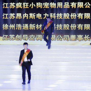 疯狂小狗创始人崔佳荣获“徐州市优秀民营企业家”称号