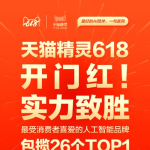 销量113万台，天猫精灵AI智能音箱618开门红