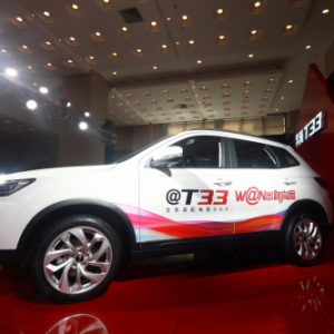 全系高配物联SUV一汽奔腾T33，造型释放“王者”气势