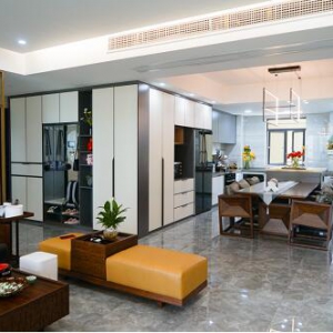 简雅又大气！168㎡联邦高登现代风混搭得刚刚好