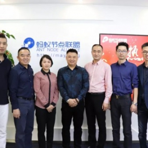 上海市嘉定区南翔镇人民政府党委副书记吴雪芬参访蚂蚁节点联盟厦门总部