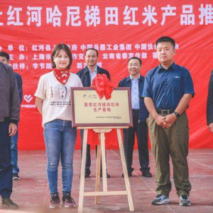 喜茶启动红米生产基地揭牌仪式 云南红河扶贫项目取得阶段性成果