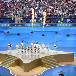 2018 FIFA世界杯现场上演“vivo 8分钟”