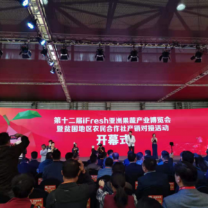 第十二届iFresh亚洲果蔬产业博览会沪上开幕，怀化优质特产精彩亮相
