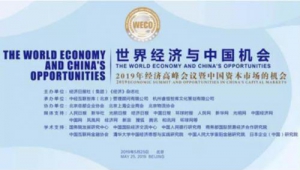 元亨祥程芳主席出席“世界经济与中国机会”