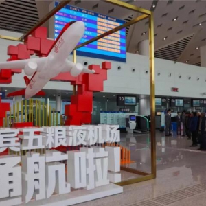 宜宾五粮液机场今日首航，这一次的品牌升空志从高远