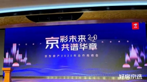 好房京选总裁付华东出席京东房产峰会并荣获重要奖项