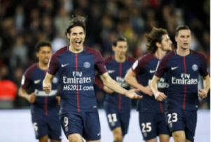 法甲联赛豪门巴黎圣日耳曼VS摩纳哥