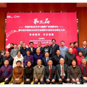 第三届中国中医药学术与健康产业高峰论坛隆重召开