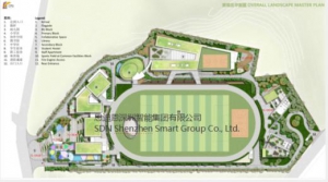 广州爱莎国际学校景观照明与楼体亮化设计概念方案领秀一