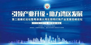 第二届“横栏产业高峰论坛”上，横栏灯饰抖音号正式发布