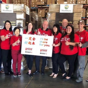 可口可乐基金会追加捐赠