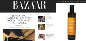 澳洲品牌SENSORI+推出植萃净化免水洗手喷雾，获时尚芭莎官方推荐