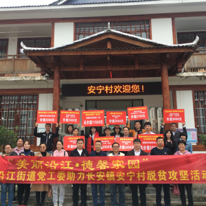 柳州喜月国际月子中心送爱心 入户扶贫暖民心