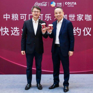 中粮可口可乐与咖世家咖啡快选业务战略签约仪式在京举办