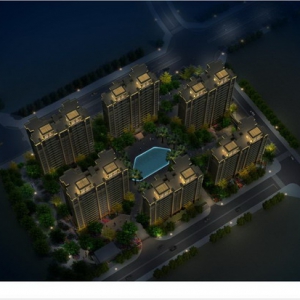 富兴灯饰中标珠海华发集团泛光照明工程项目