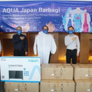 “随手拍”海尔：印尼抗疫中心的AQUA捐赠物资