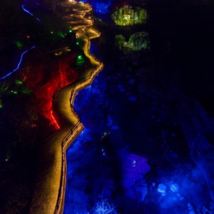 助力夜游升级，筑影设计为河南云台山打造浪漫峡谷