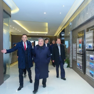 商务部原副部长张志刚、中国商业联合会会长姜明莅临顺联集团指导工作