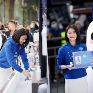 高圆圆20s冰水洗手挑战，流感季助力山区儿童健康