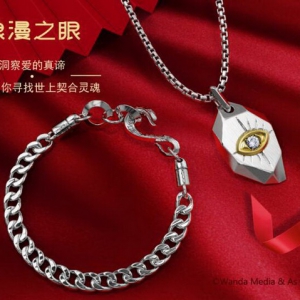 《唐人街探案3》官方正版授权银饰“浪漫之眼”许你“一眼万年”