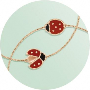 Van Cleef & Arpels梵克雅宝呈献Lucky Spring臻品，耀目瓢虫妆点腕间