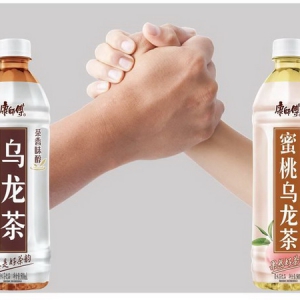 康师傅乌龙茶推“最强兄弟”，瞄准健康茶饮细分市场