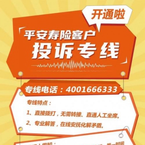 用速度打造保险服务的温度 平安人寿客服投诉专线开通