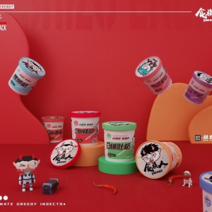 食族人宣布R1SE-何洛洛为品牌活力代言人