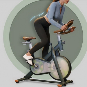 莫比智能动感单车乐趣丰富，又能陪伴家人