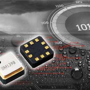 ROHM开发出防水等级达IPX8小型高精度气压传感器IC“BM1390GLV”