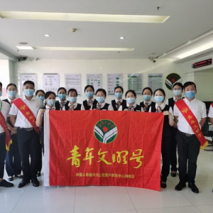 同心抗“疫”，青年文明号在行动
