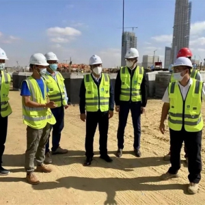 我为群众办实事——中建土木公司将关怀和慰问送到海外员工心坎上