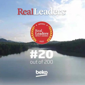Beko被评为2022年 Real Leaders 200强最具影响力公司之一