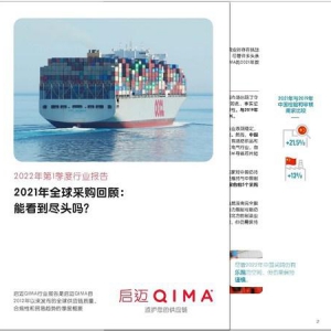 启迈QIMA发布2022年第一季度报告 盘点2021年全球采购市场状况