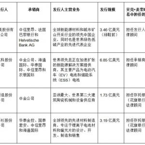 贝克•麦坚时为“中瑞通”机制下首批在瑞交所上市的四单全球存托凭证提供法律服务