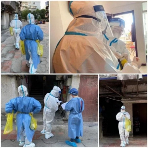 “疫”往无前显担当  国寿志愿者展本色