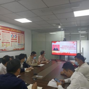 仓山国寿党支部组织开展党的二十大精神 专题学习活动