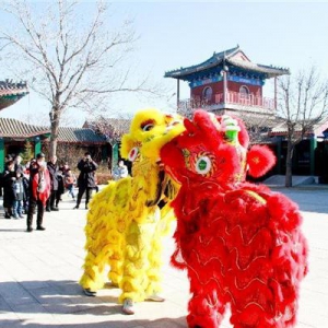 民俗非遗+“潮”演出 生态城景区欢喜庆元宵